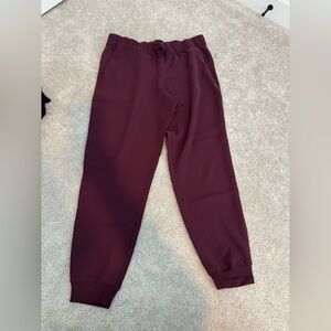 lululemon Burgundy Ankle jogger Pants